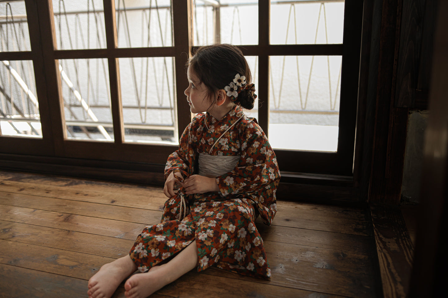 "Rakugan " isle bébé Yukata /