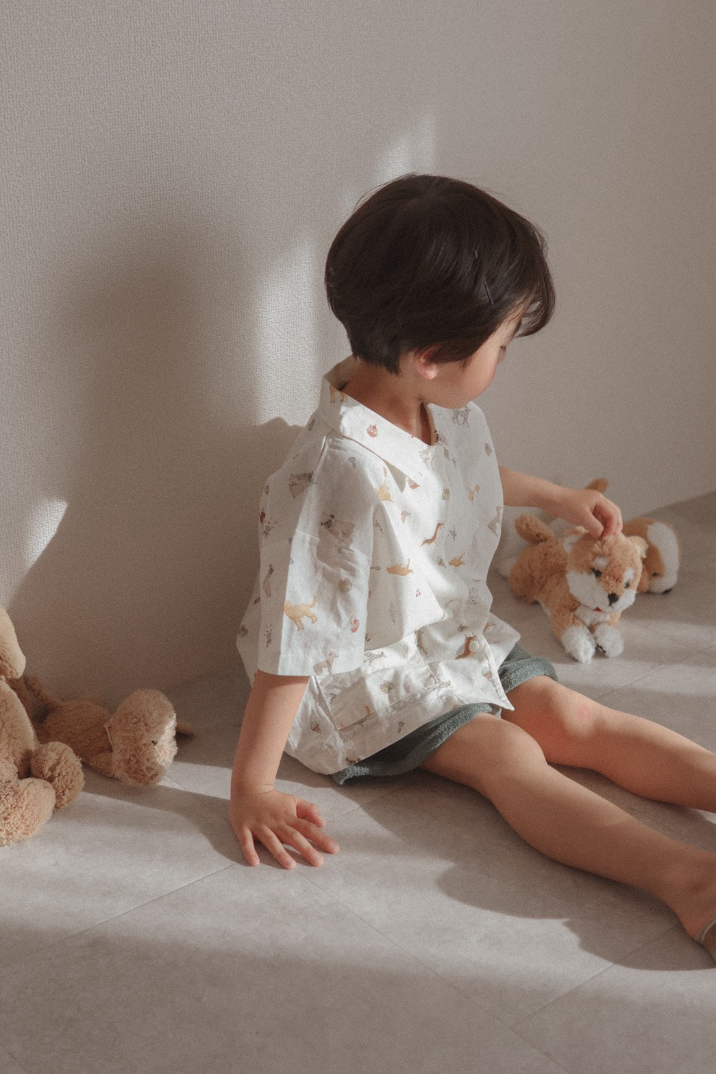 minirobe / Puppy short sleeve shirt