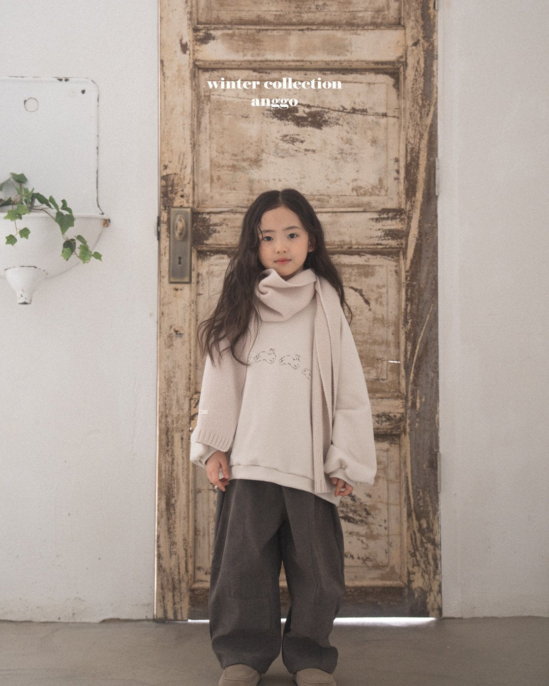 (予約) anggo / Brownie pants
