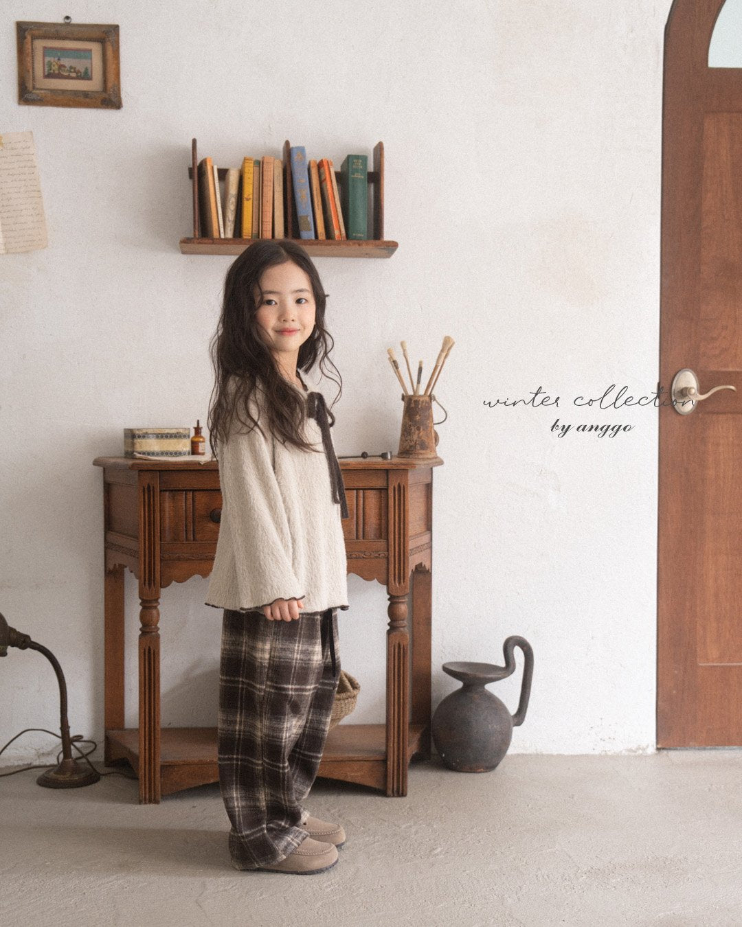 (予約) anggo / Chex pants