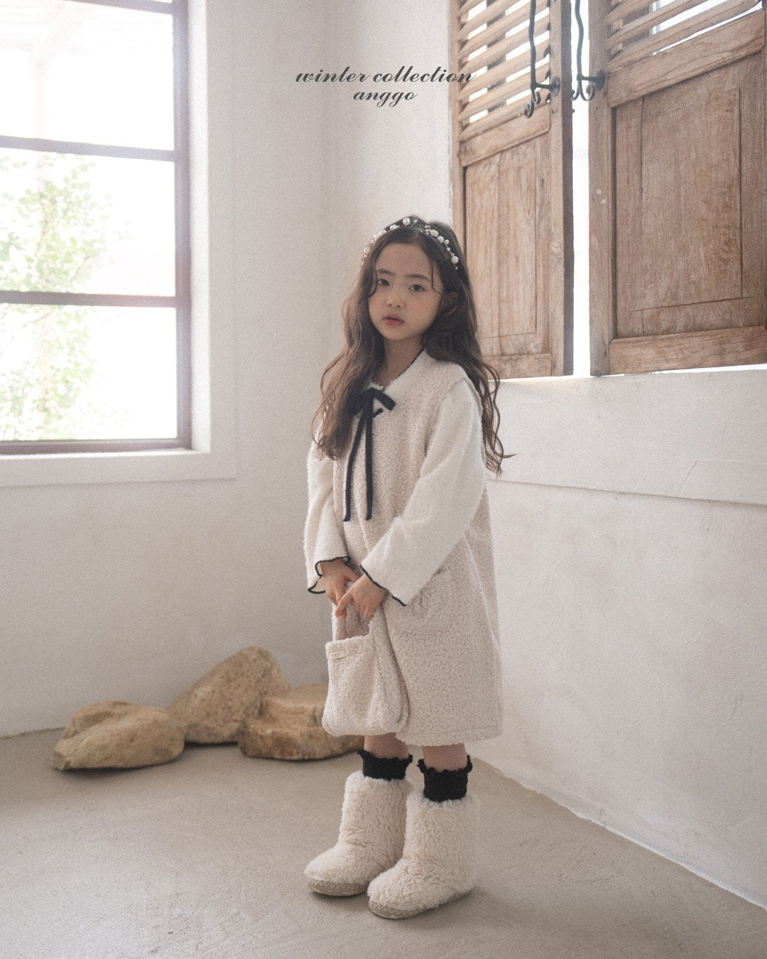 (予約) anggo / Yogurt dress
