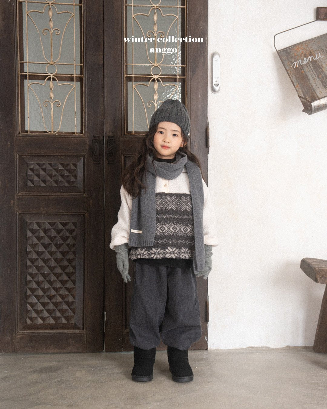 (予約) anggo / Pecan Sweatshirt