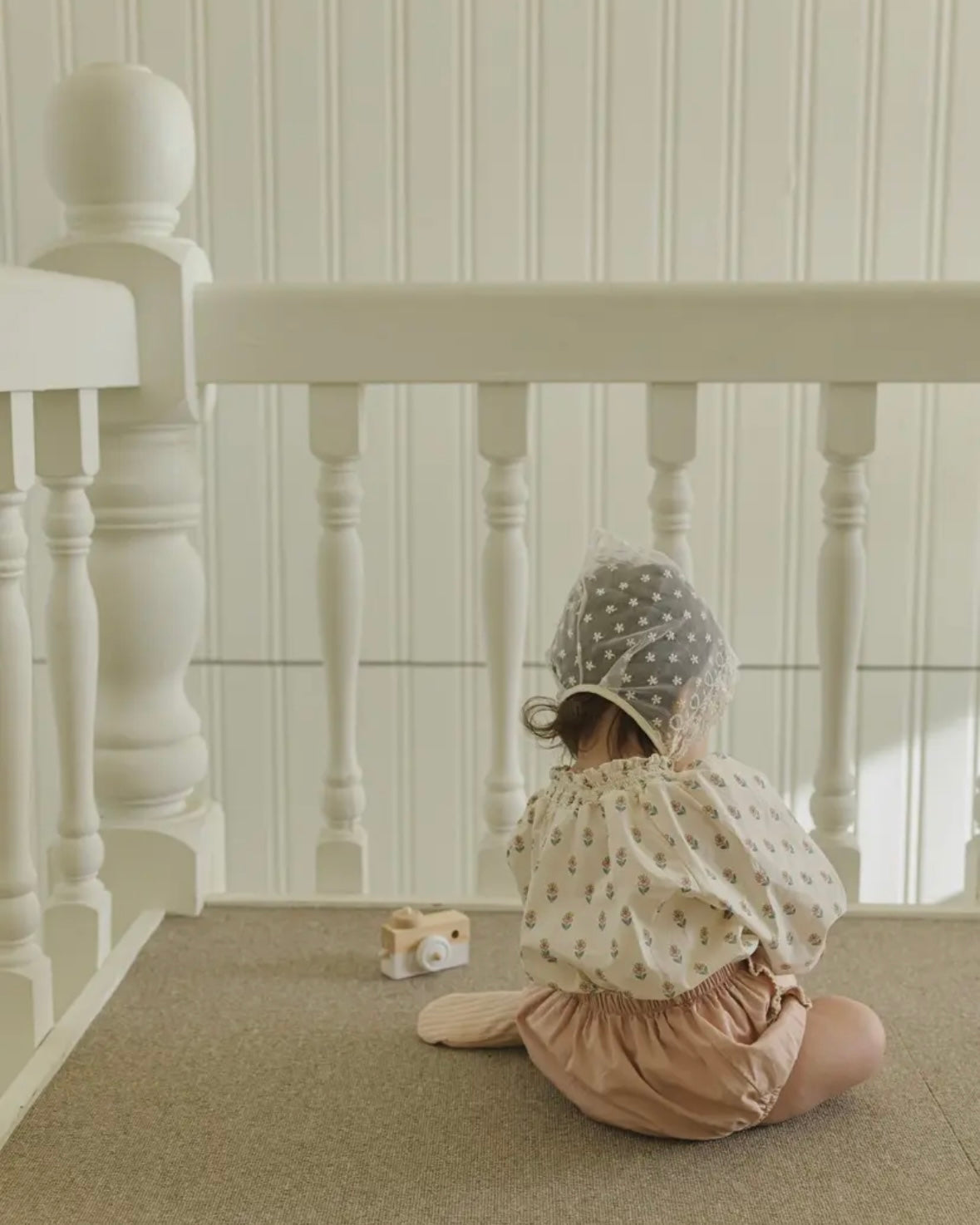 mini beige / Smoke blouse
