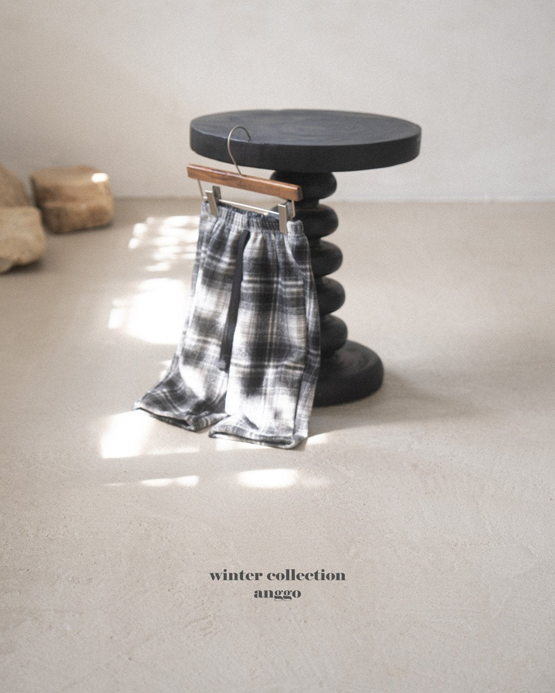 (予約) anggo / Chex pants