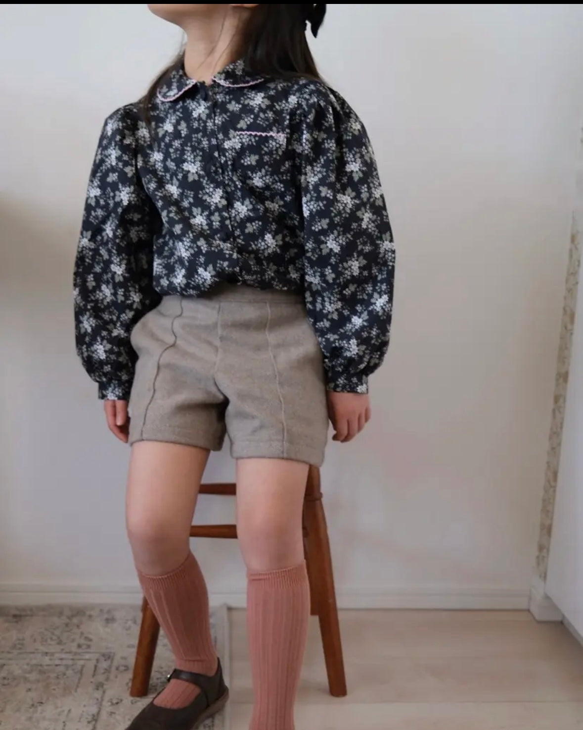 mon Atelier / blossom blouse