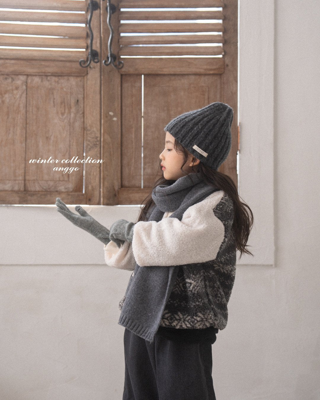 (予約) anggo / Knit groves