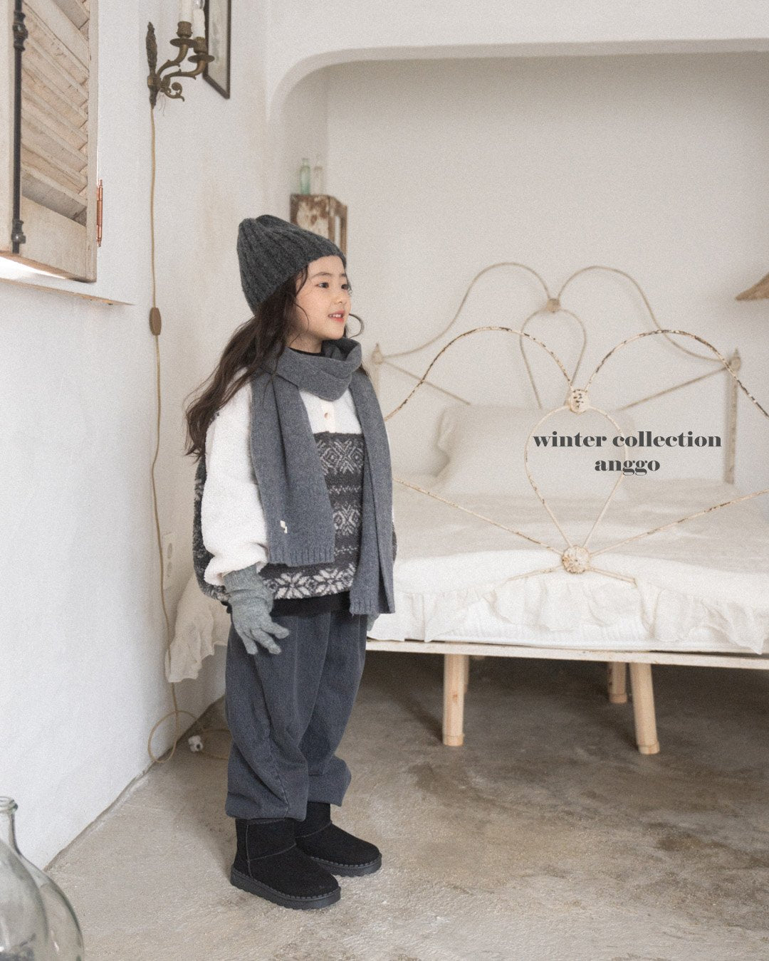 (予約) anggo / Pecan Sweatshirt