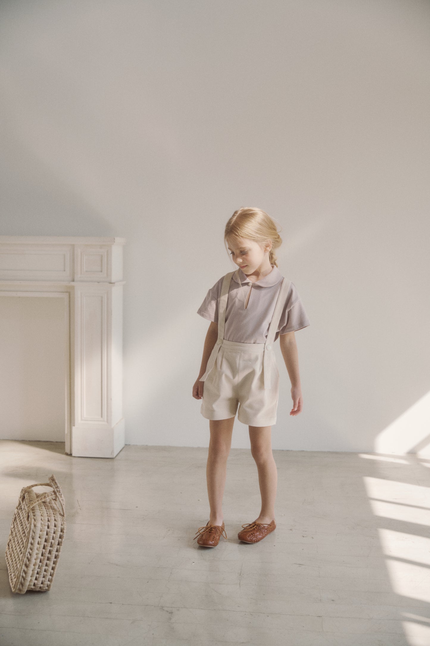 inné / suspender short pants