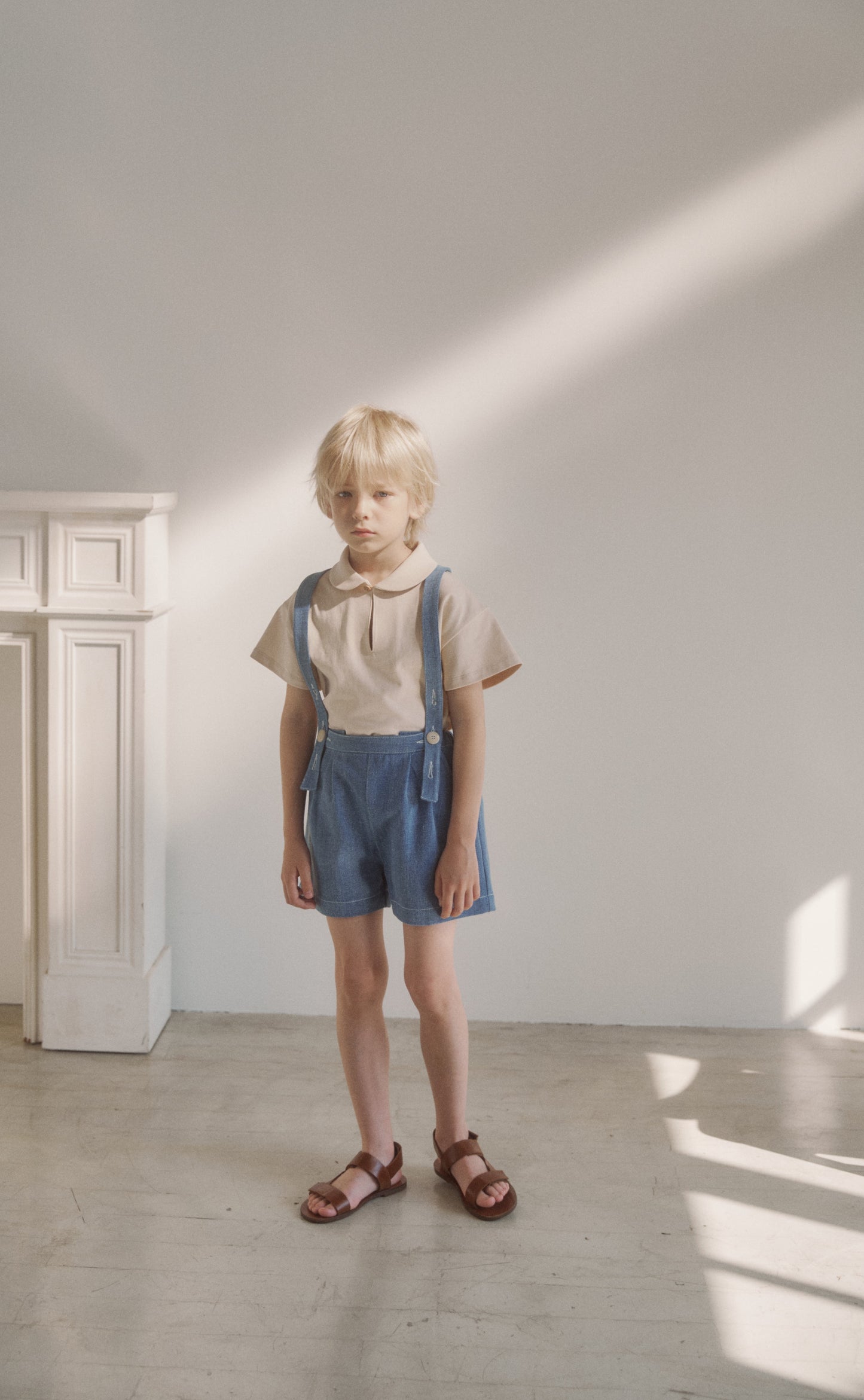 inné / suspender short pants