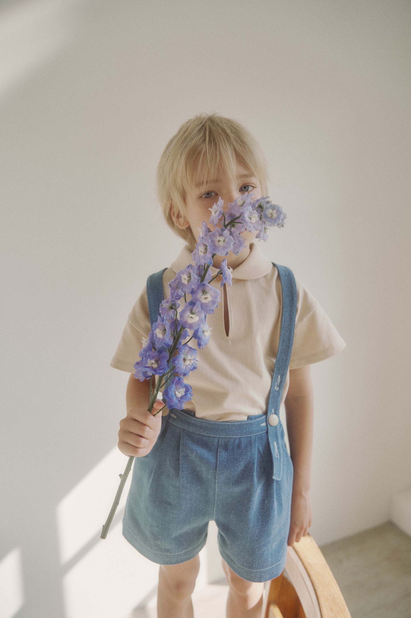 inné / suspender short pants