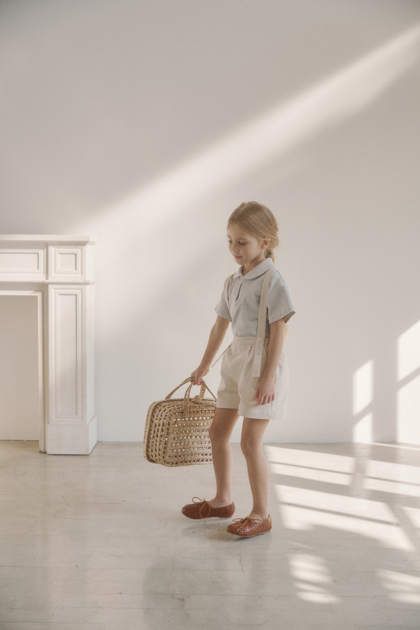 inné / suspender short pants