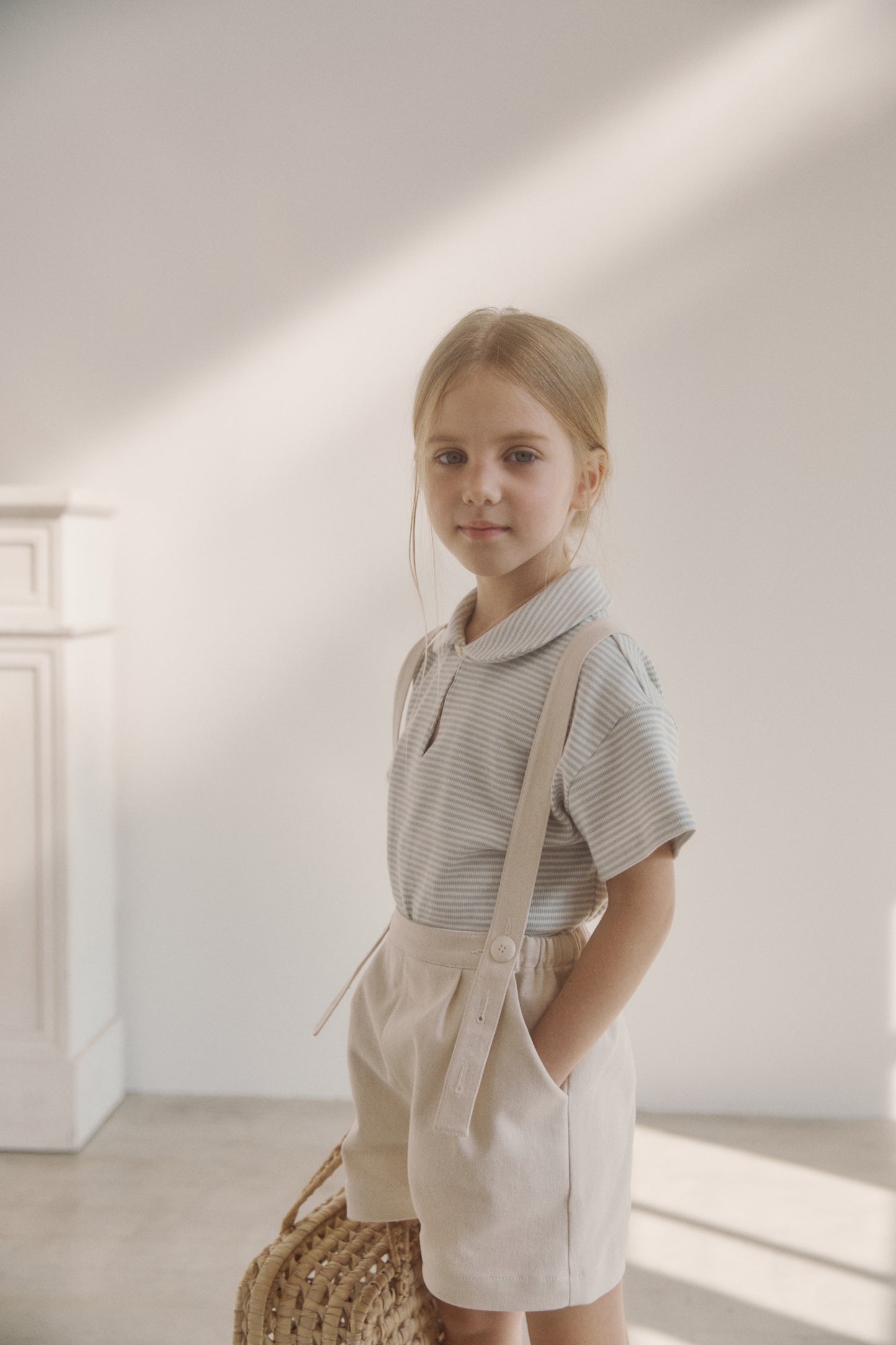 inné / suspender short pants