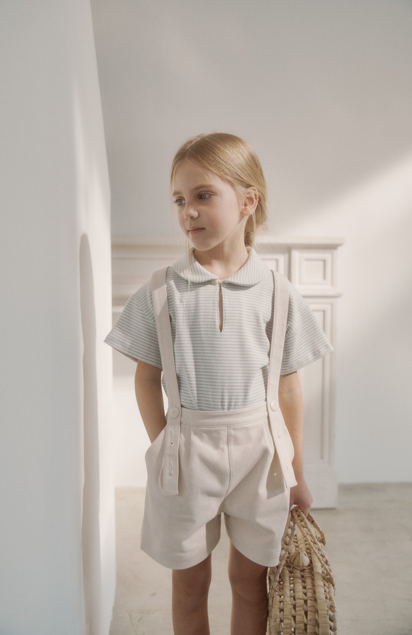 inné / suspender short pants