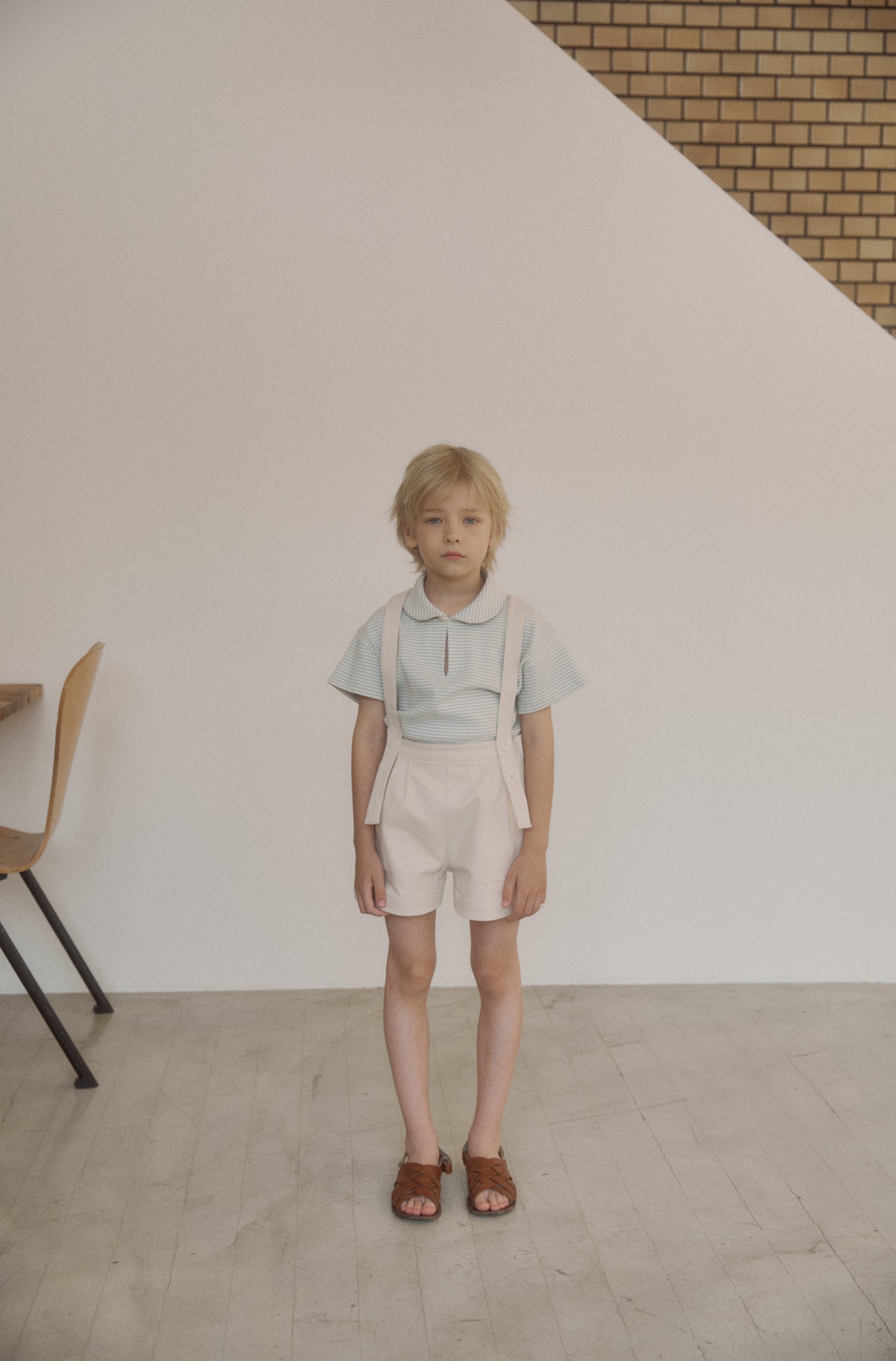 inné / suspender short pants