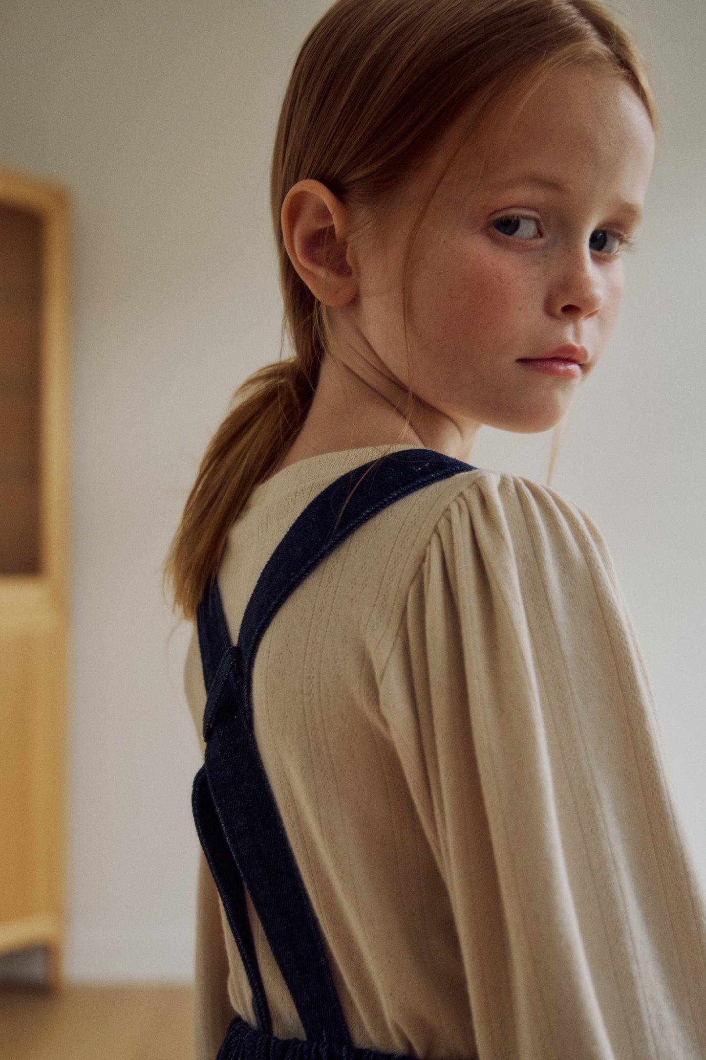 <予約> inné / Indigo denim overall