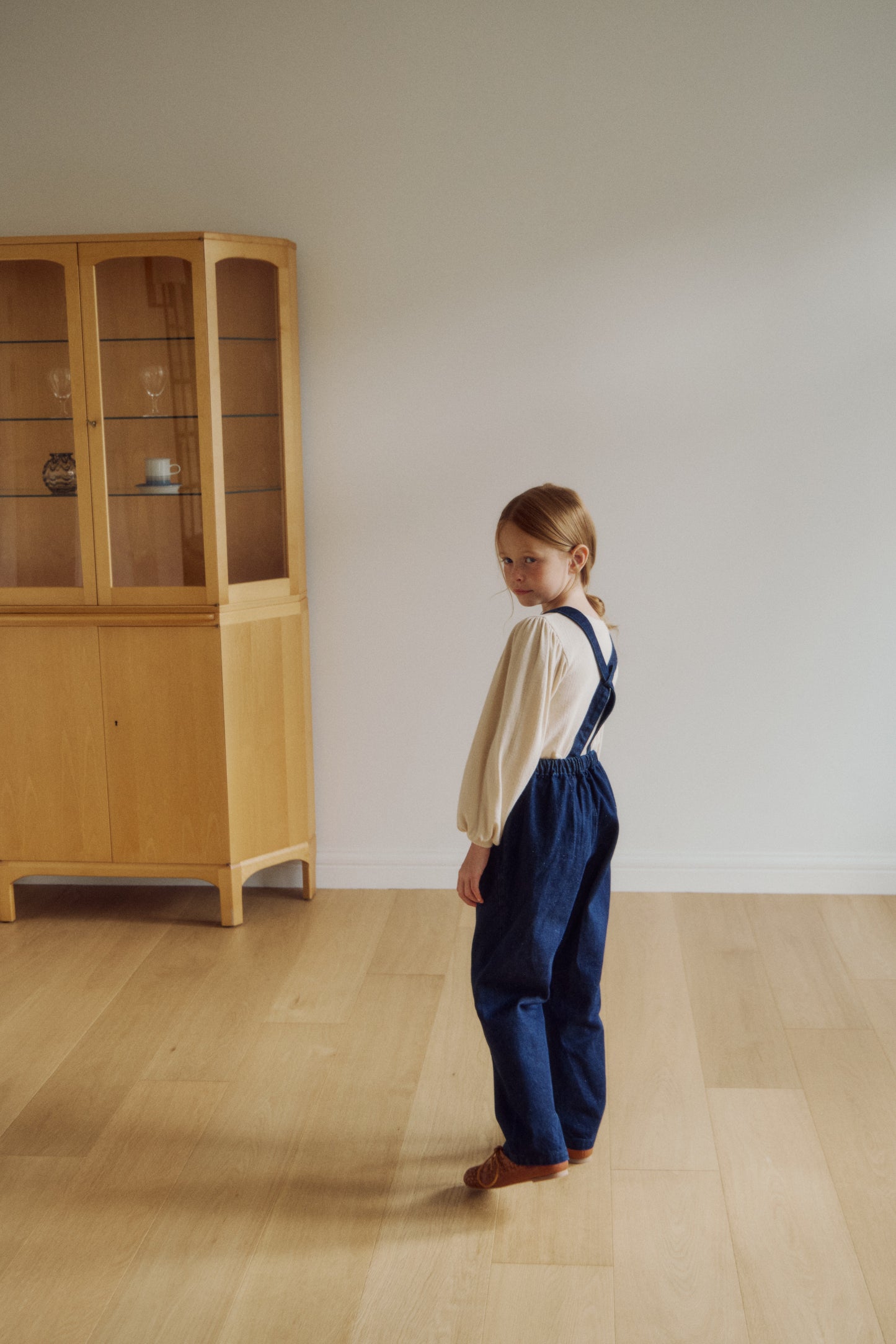 <予約> inné / Indigo denim overall