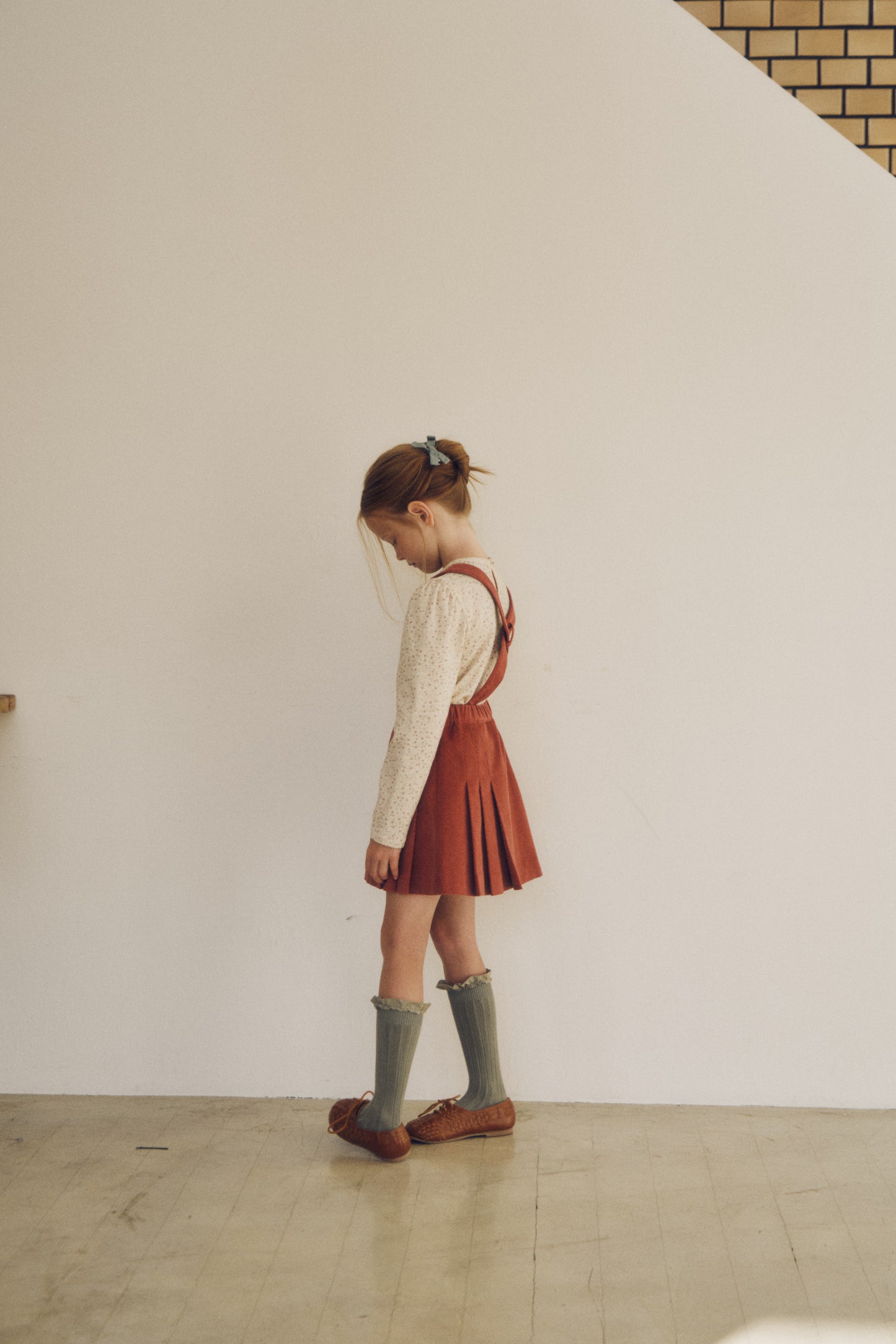 <予約> inné / Rose Pleats skirt