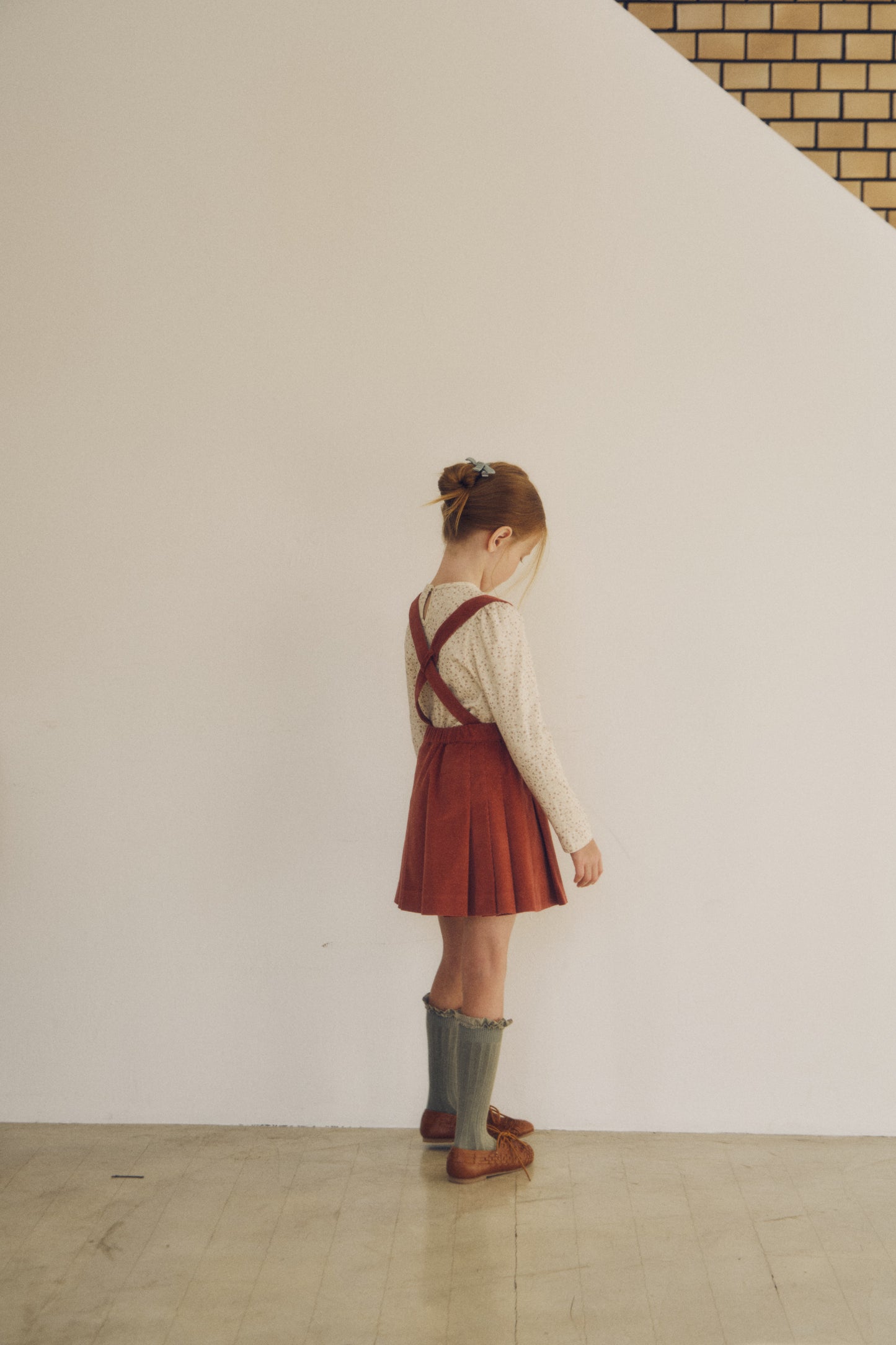 <予約> inné / Rose Pleats skirt