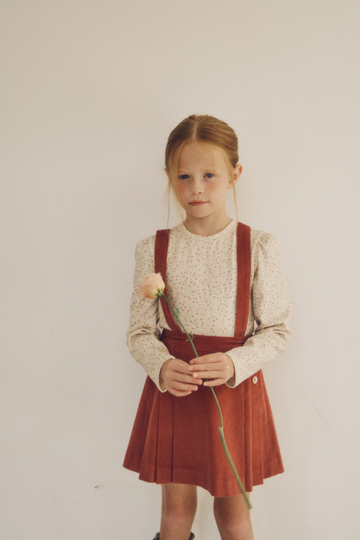 <予約> inné / Rose Pleats skirt