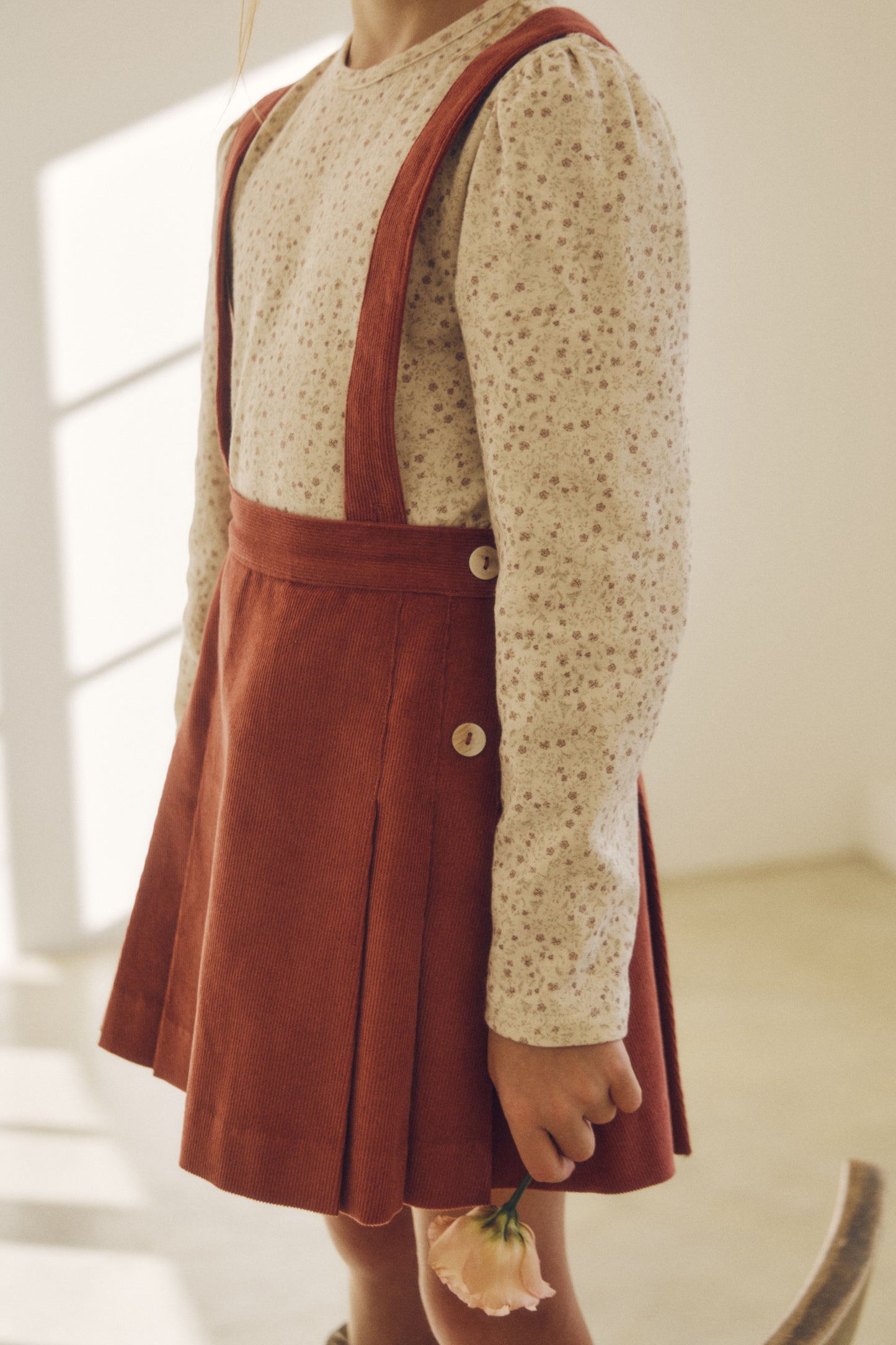 <予約> inné / Rose Pleats skirt