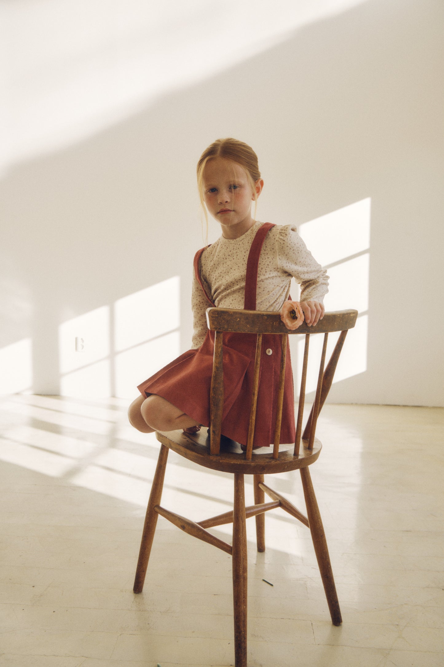 <予約> inné / Rose Pleats skirt