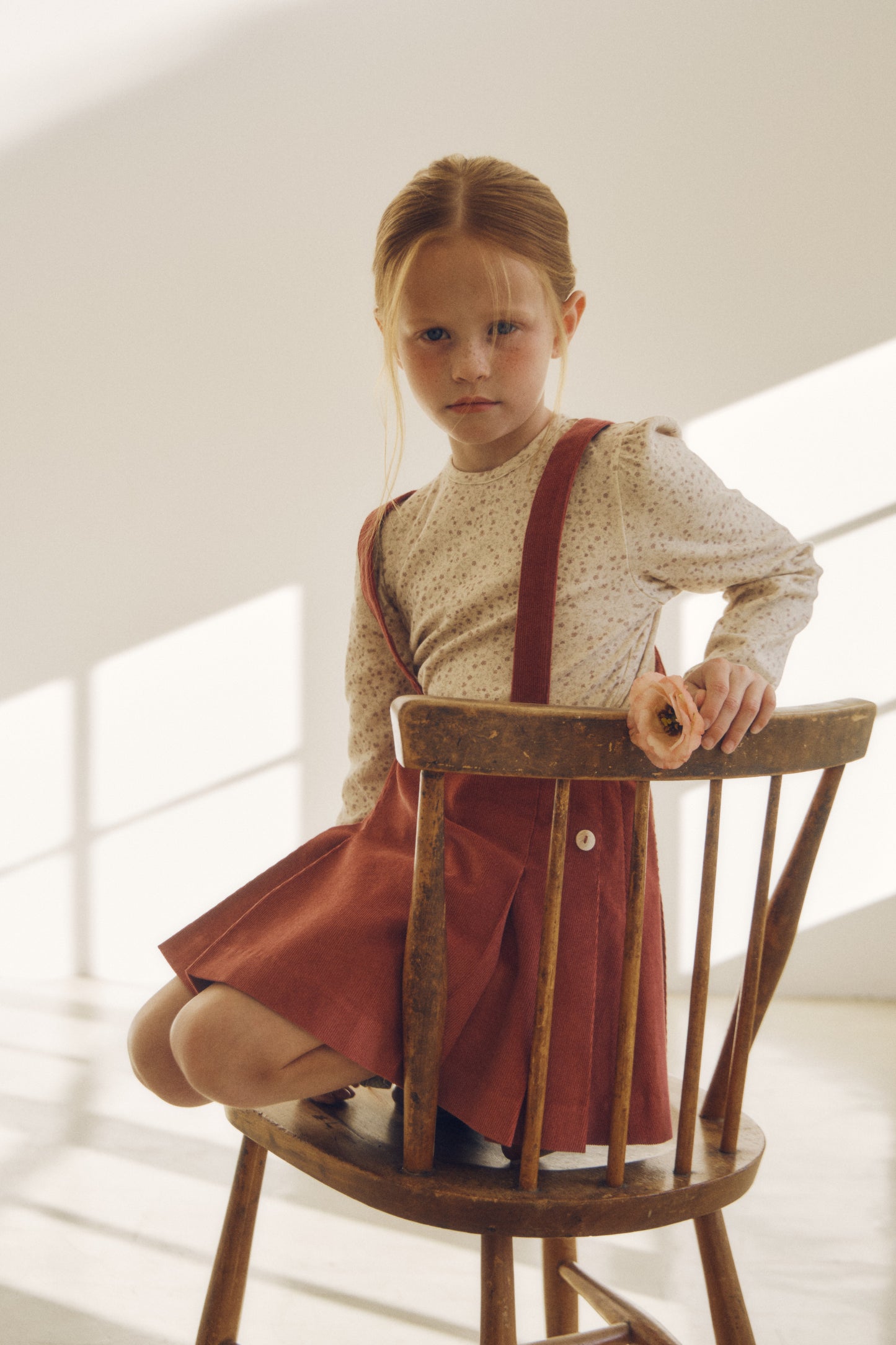 <予約> inné / Rose Pleats skirt