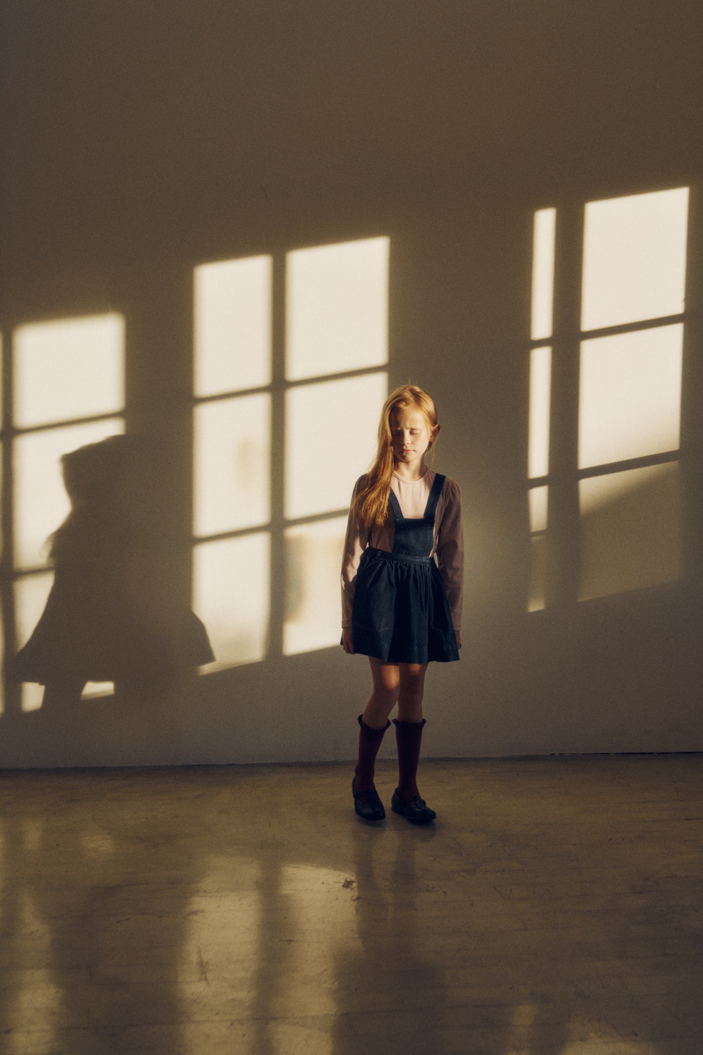 <予約> inné / Indigo denim skirt