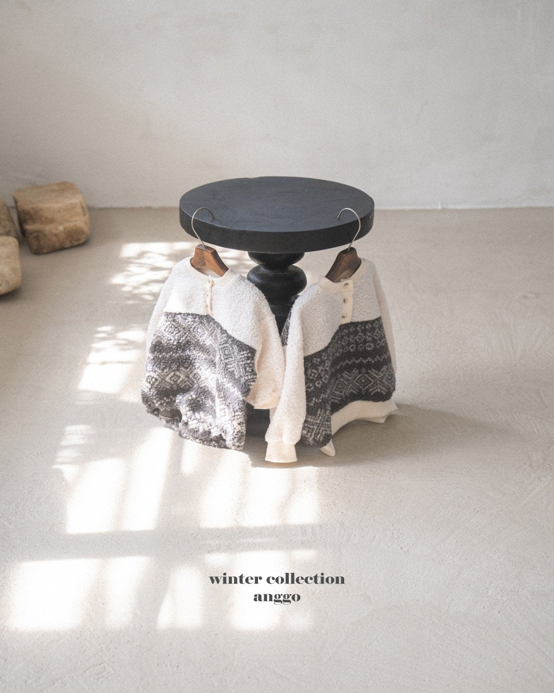 (予約) anggo / Pecan romper