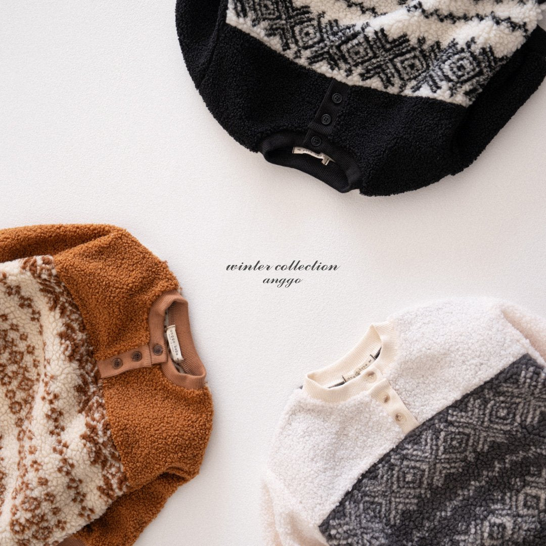 (予約) anggo / Pecan romper