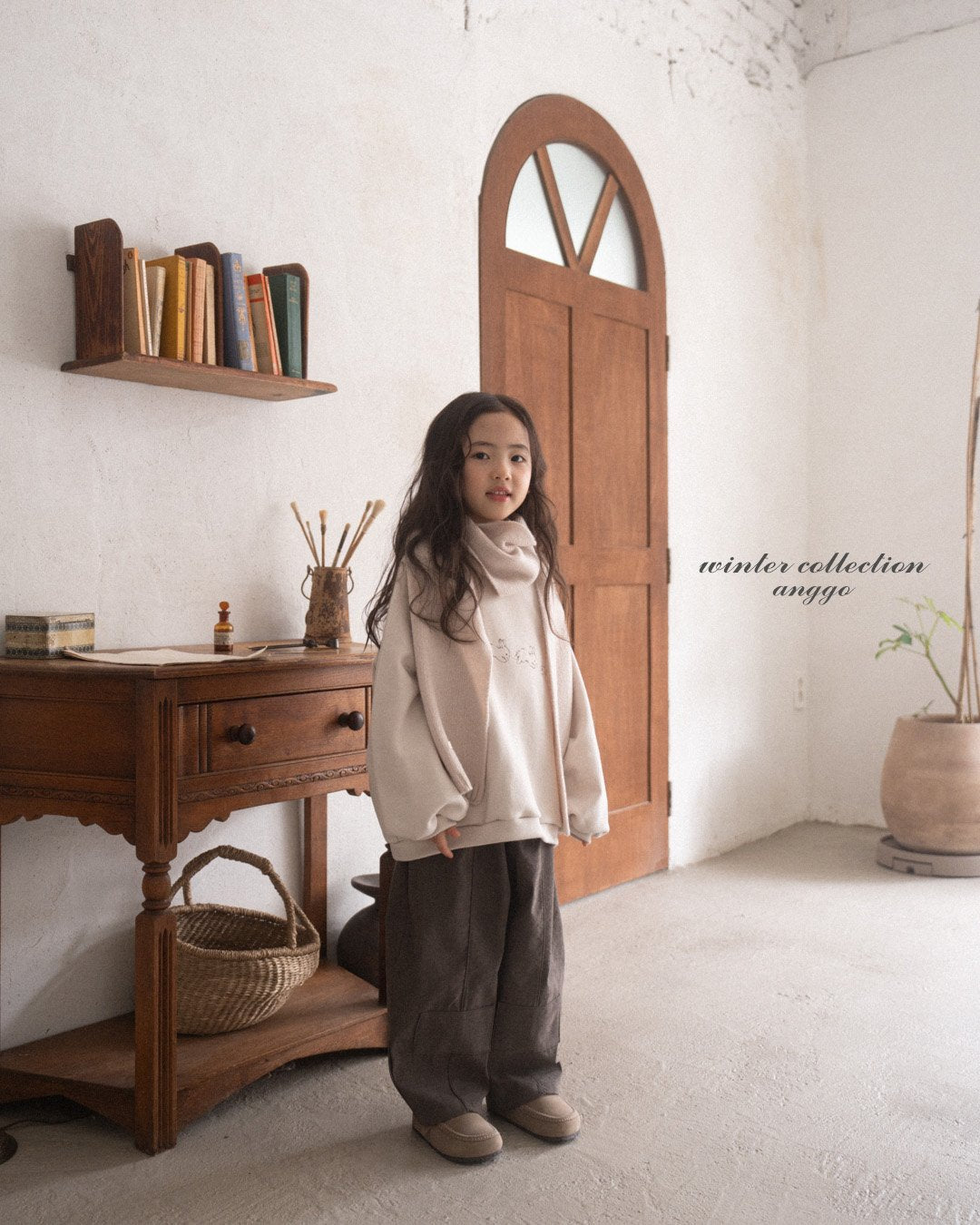 (予約) anggo / Brownie pants