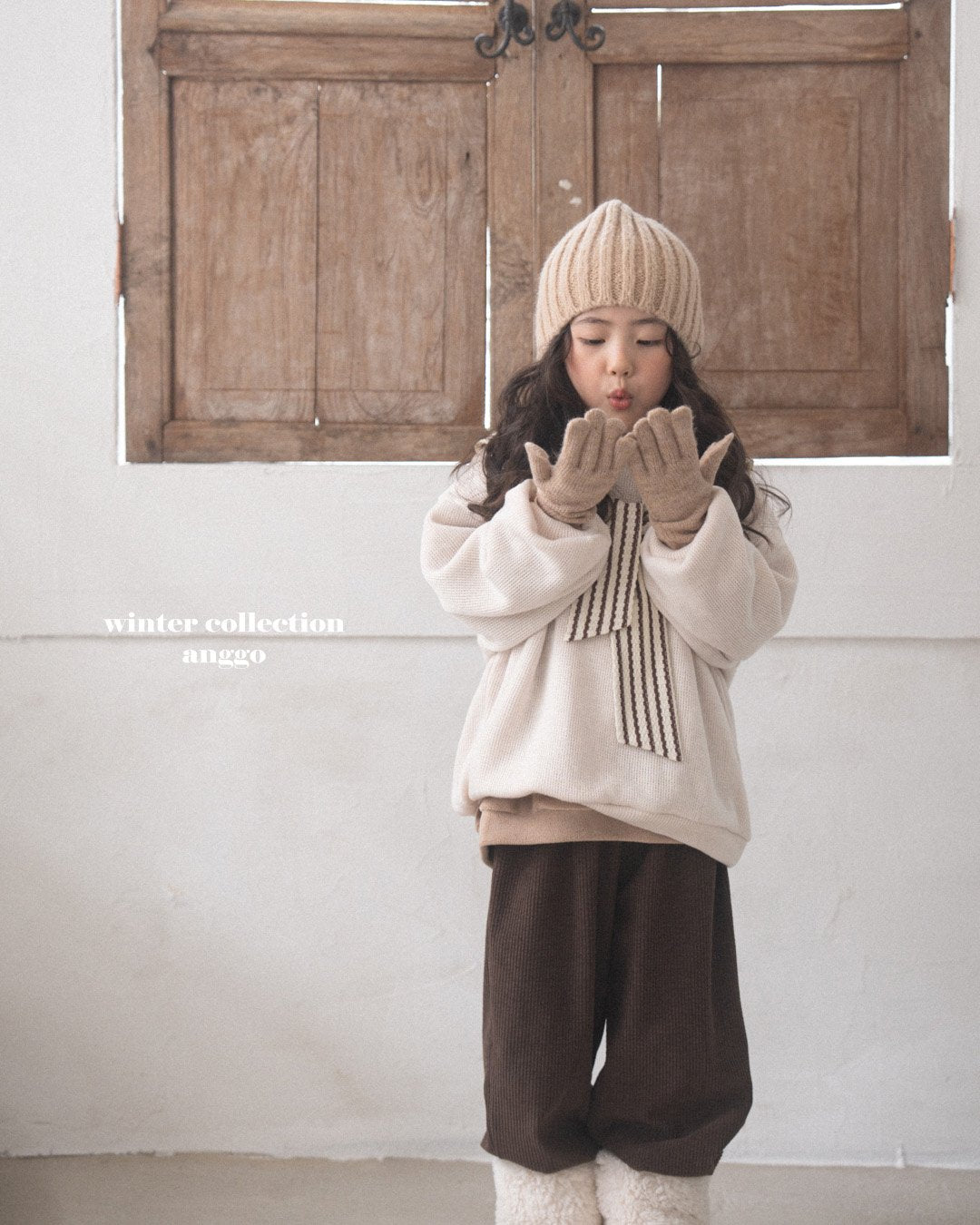 (予約) anggo / Knit groves