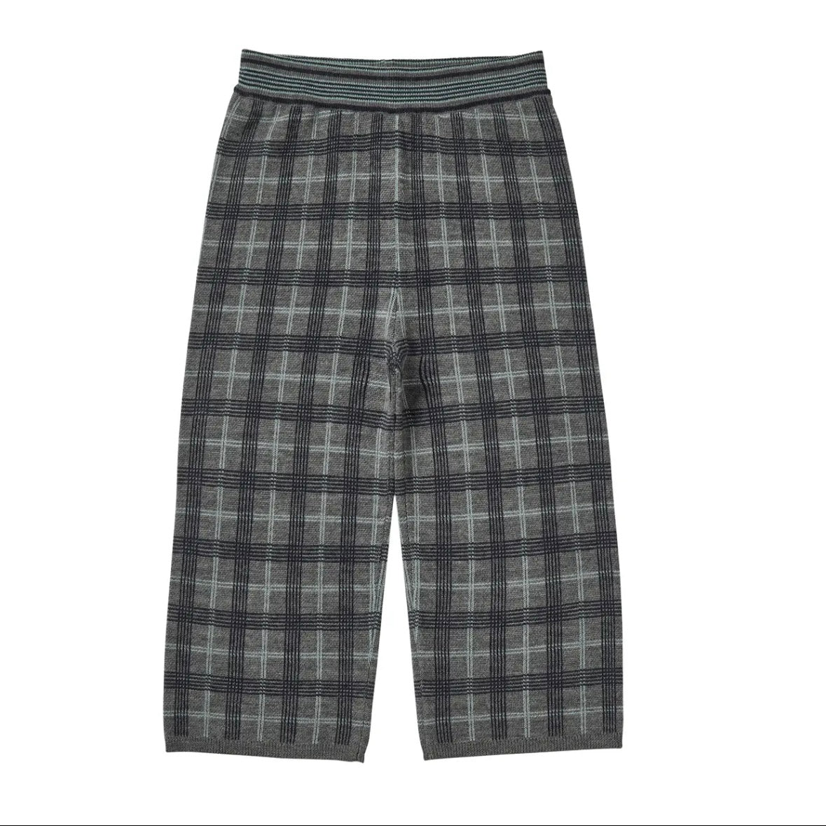 FUB / Check pants grey melange