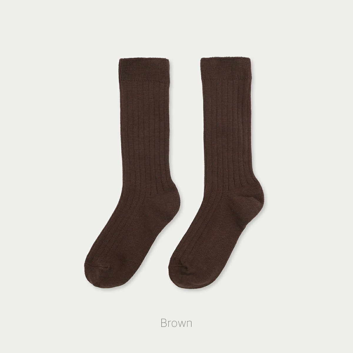 soye / ribbed socks