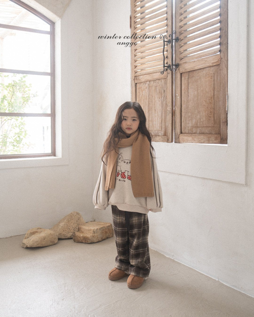 (予約) anggo / Chex pants
