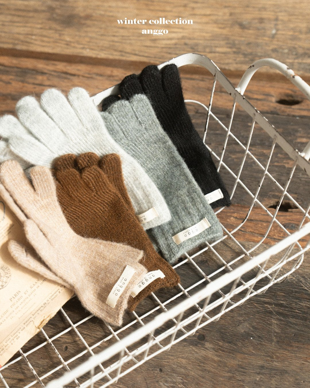 (予約) anggo / Knit groves