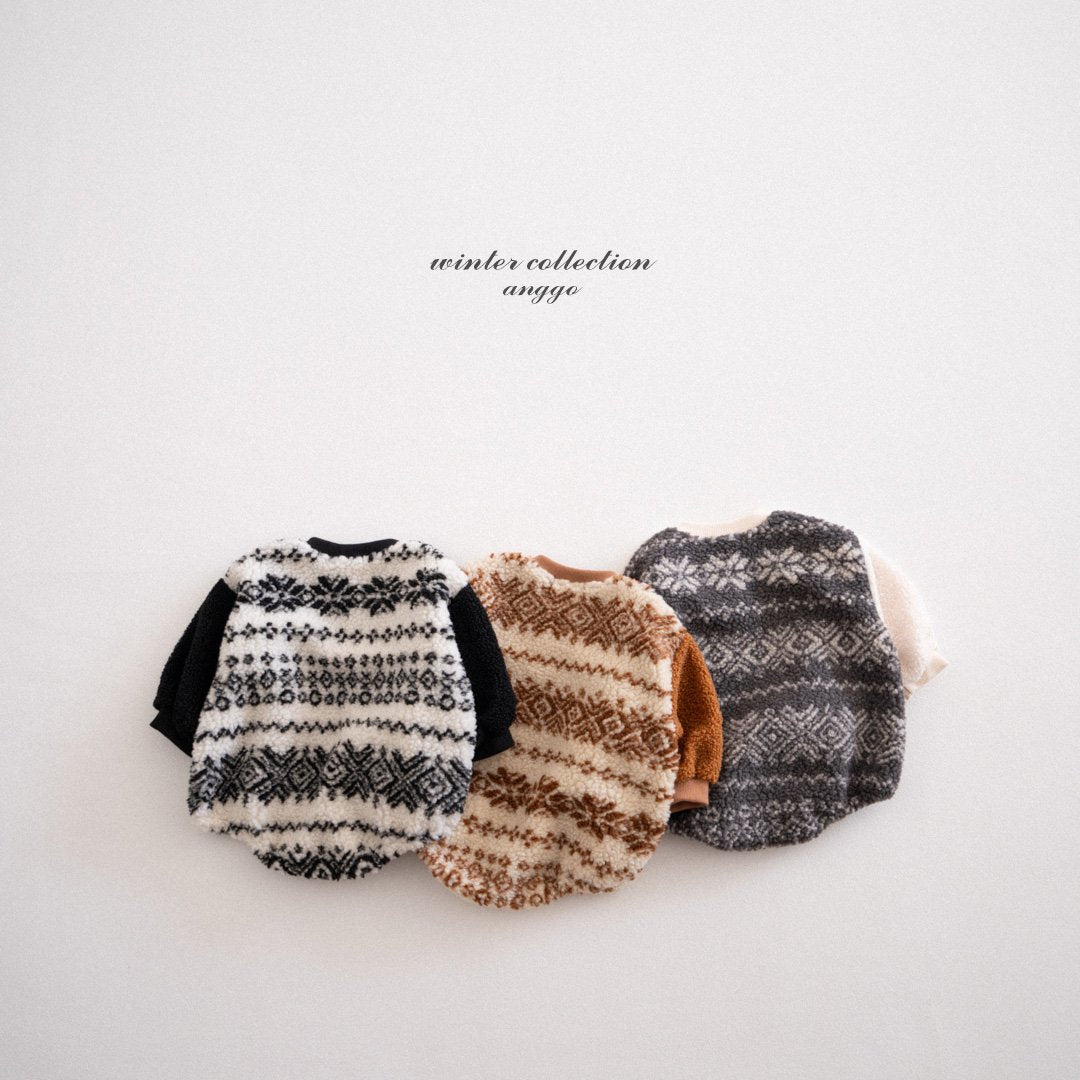 (予約) anggo / Pecan romper