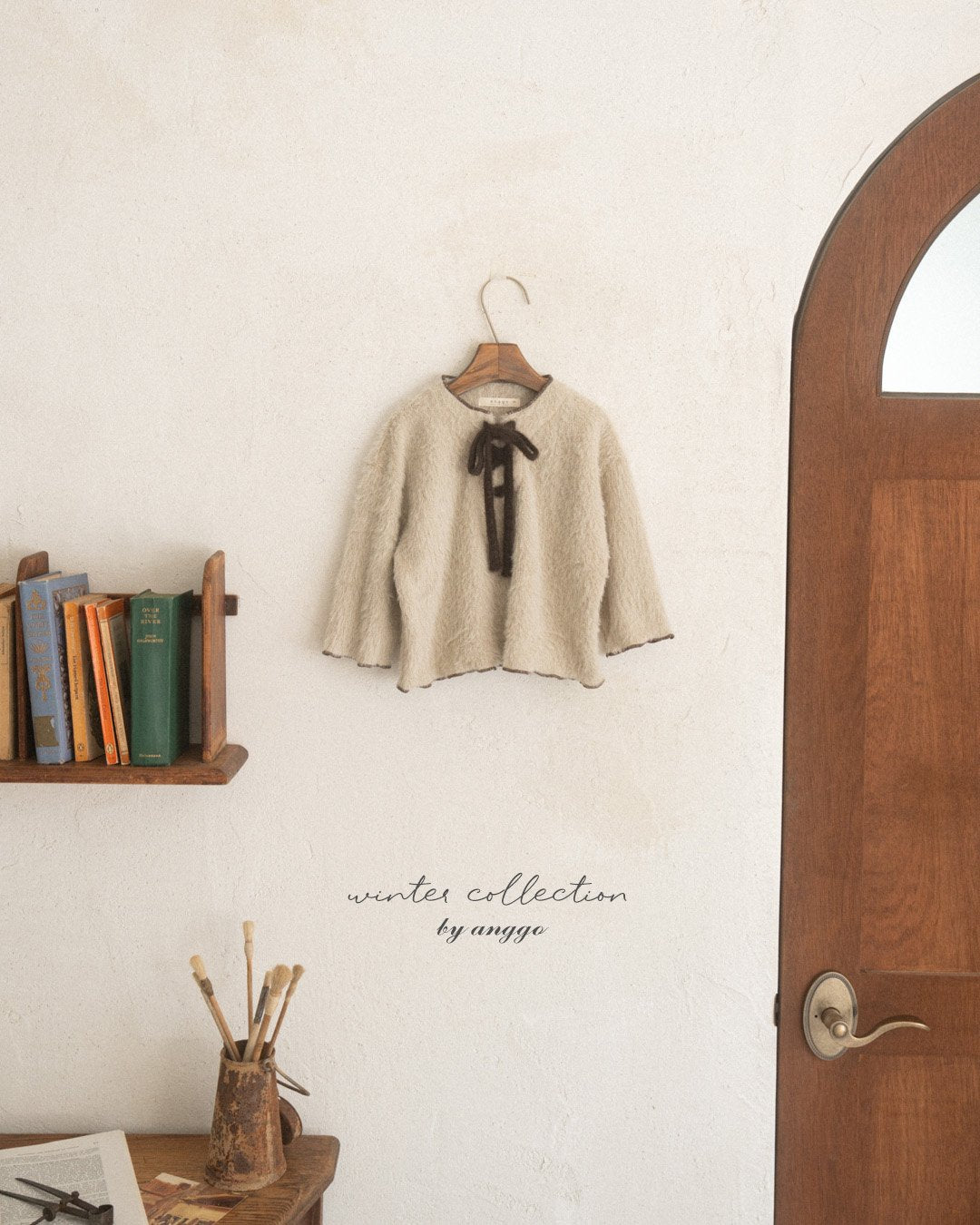 (予約) anggo / Latte Tshirt