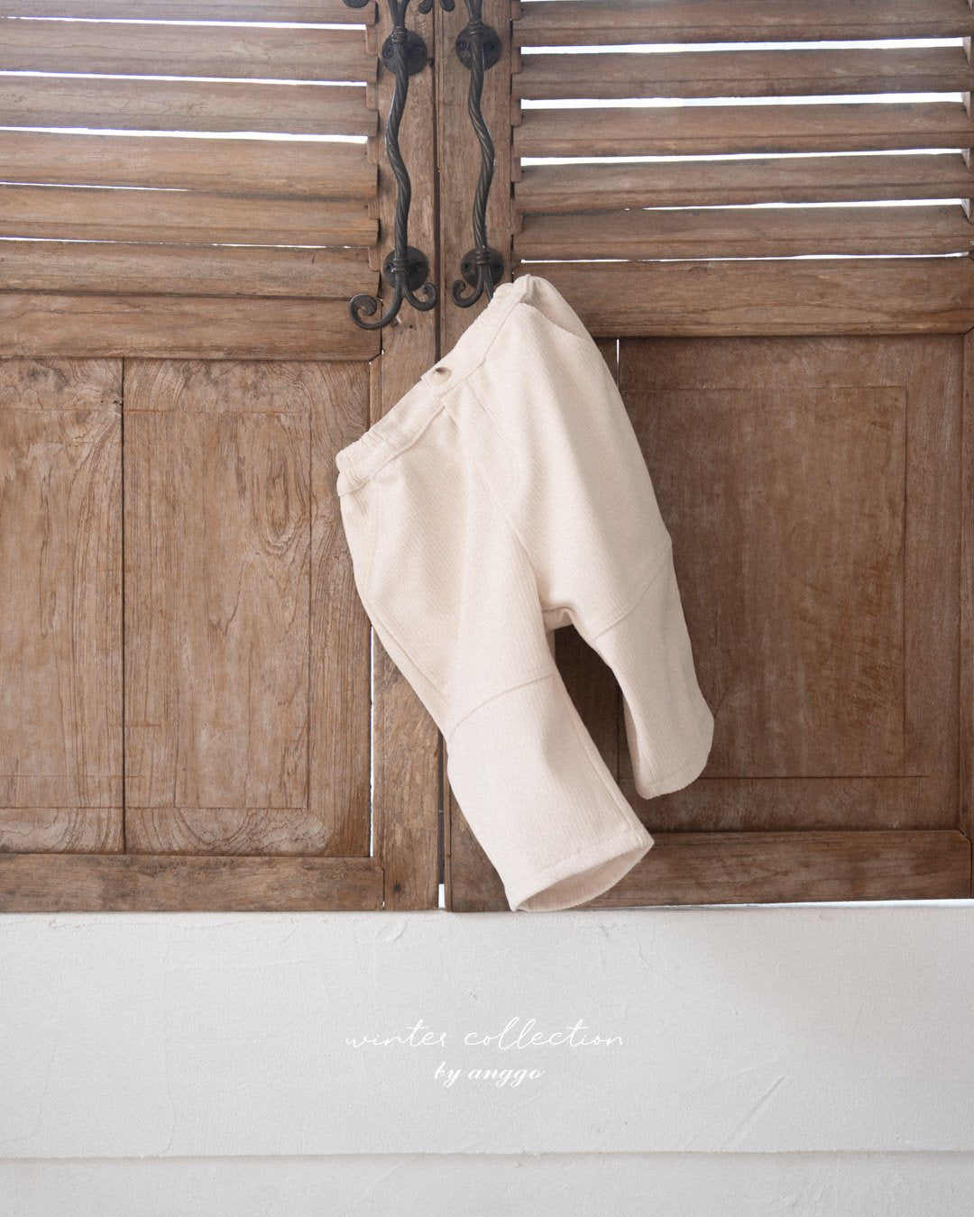 (予約) anggo / Croissant pants