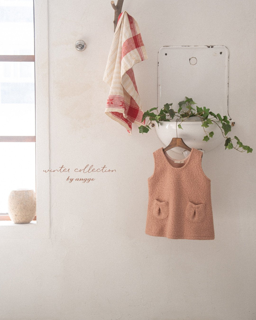 (予約) anggo / Yogurt dress