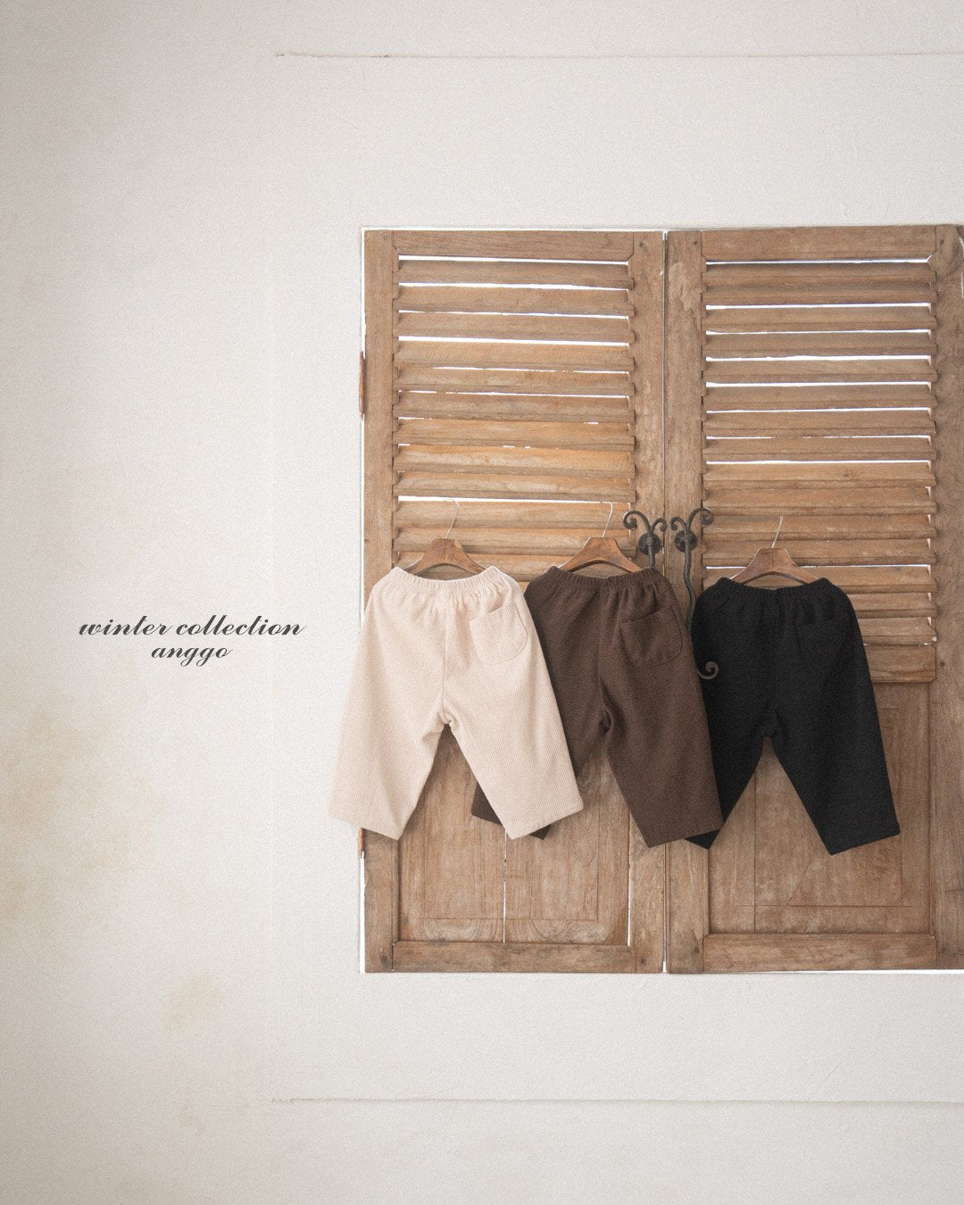 (予約) anggo / Pie pants