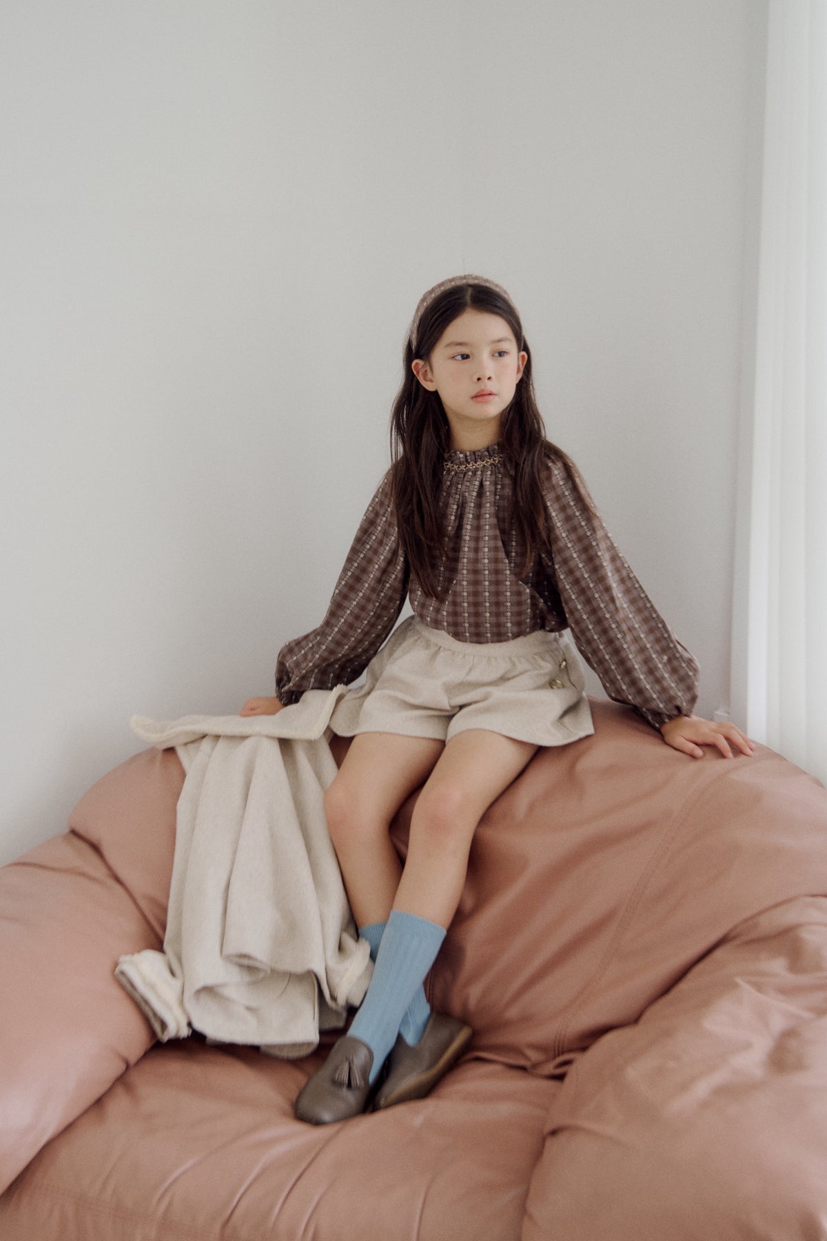 (予約) Saint Ella / Ette blouse - Ash brown
