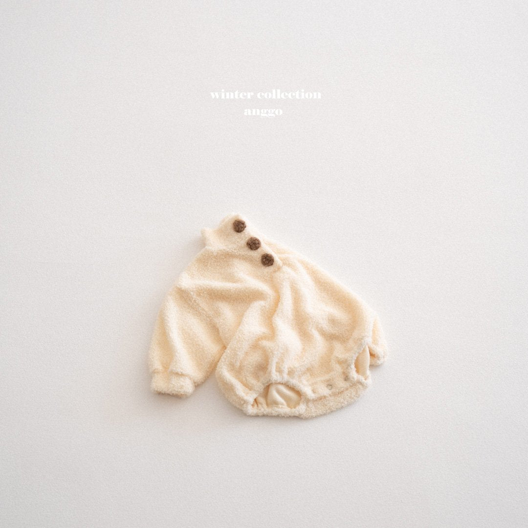 (予約) anggo / Whipped cream romper