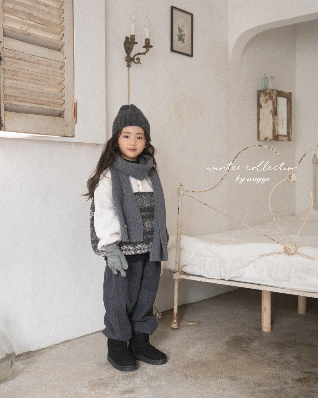 (予約) anggo / Knit groves