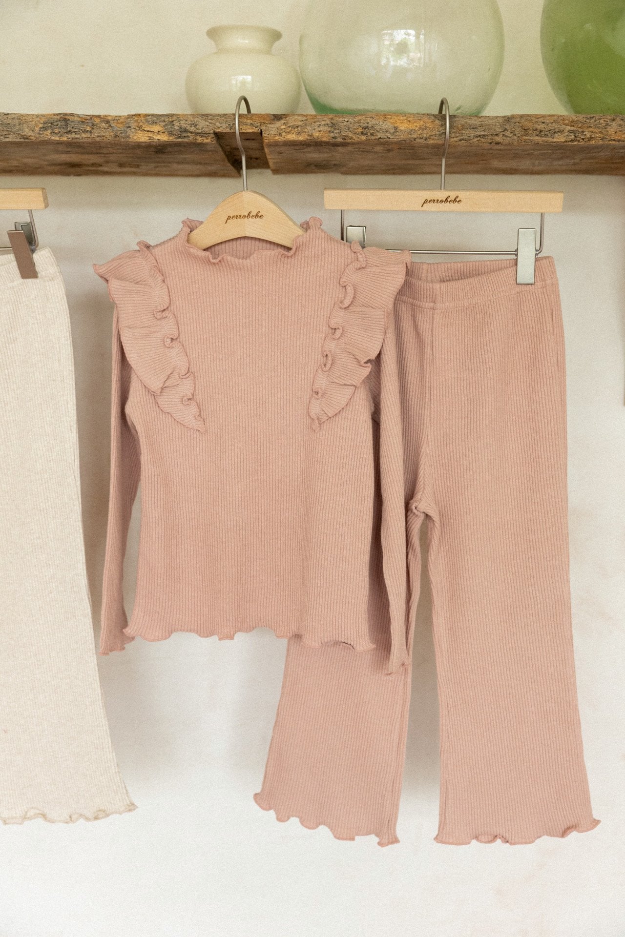 (予約)perro bebe / Rosie setup - pink