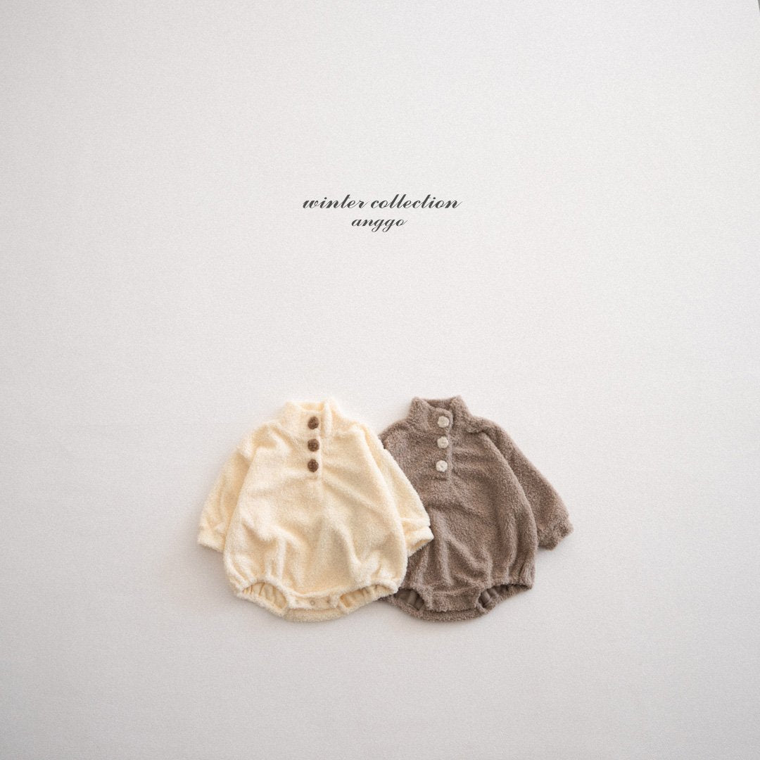 (予約) anggo / Whipped cream romper