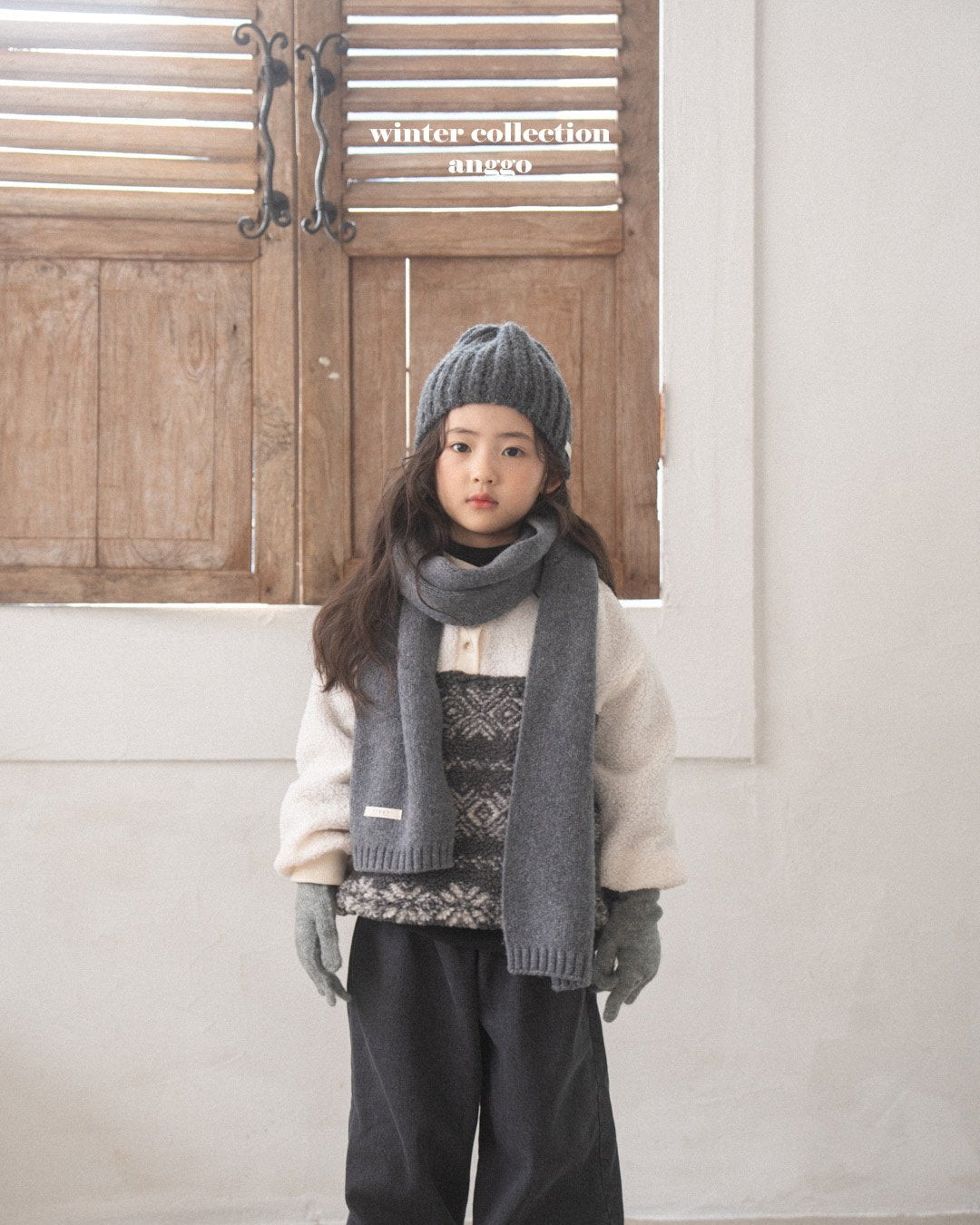 (予約) anggo / Pecan Sweatshirt