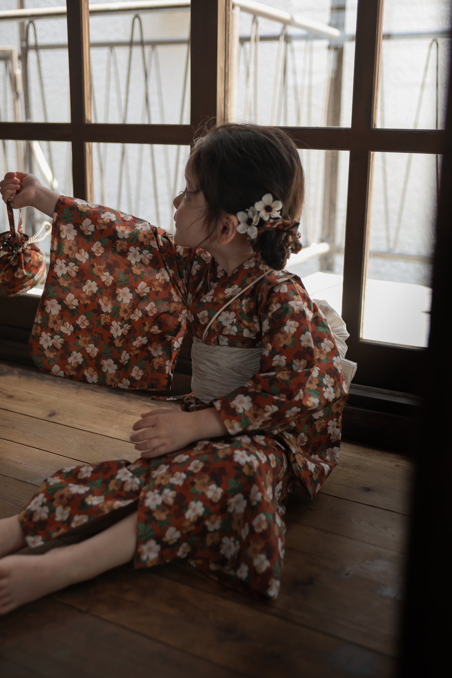 "Rakugan " isle bébé Yukata /