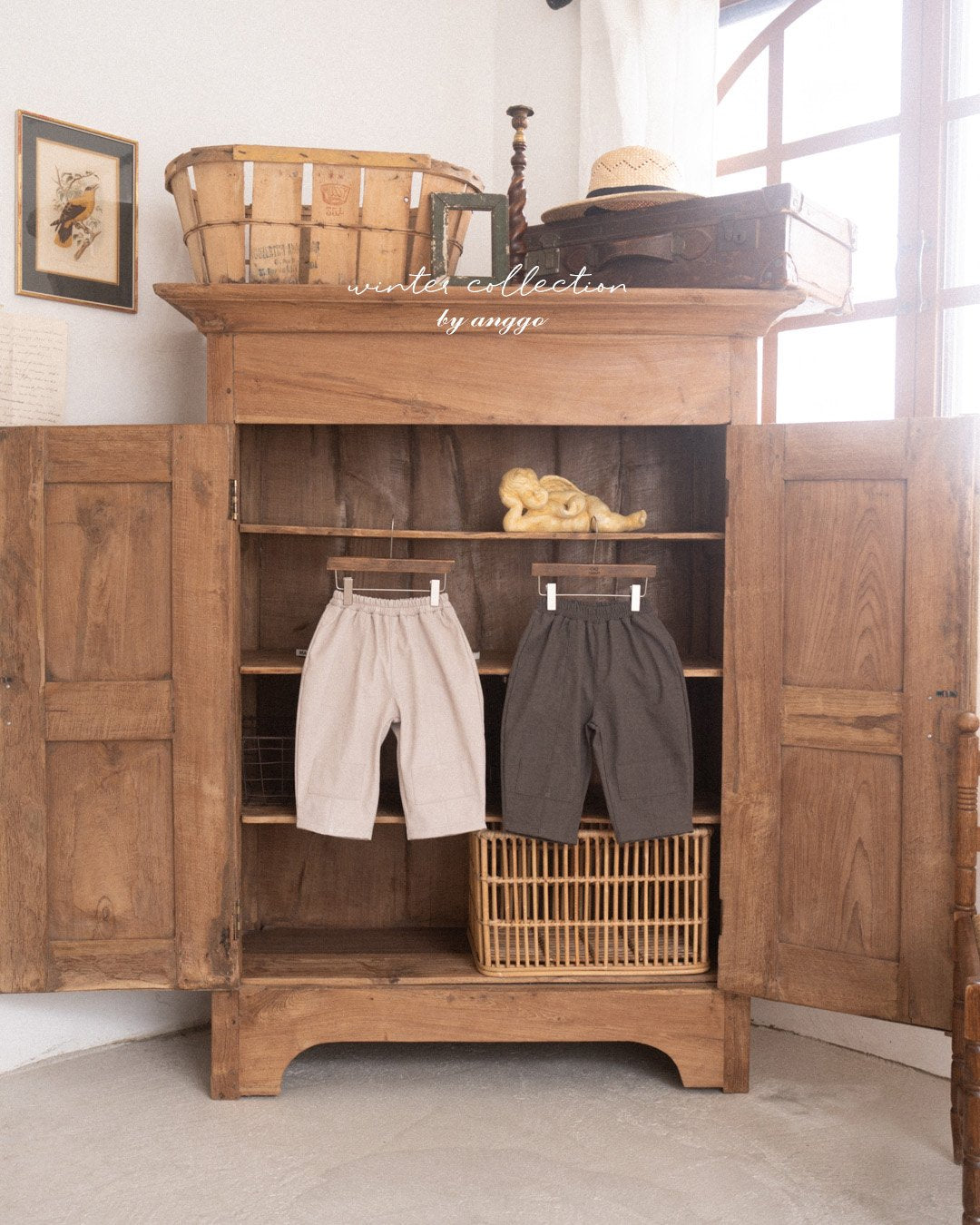 (予約) anggo / Brownie pants