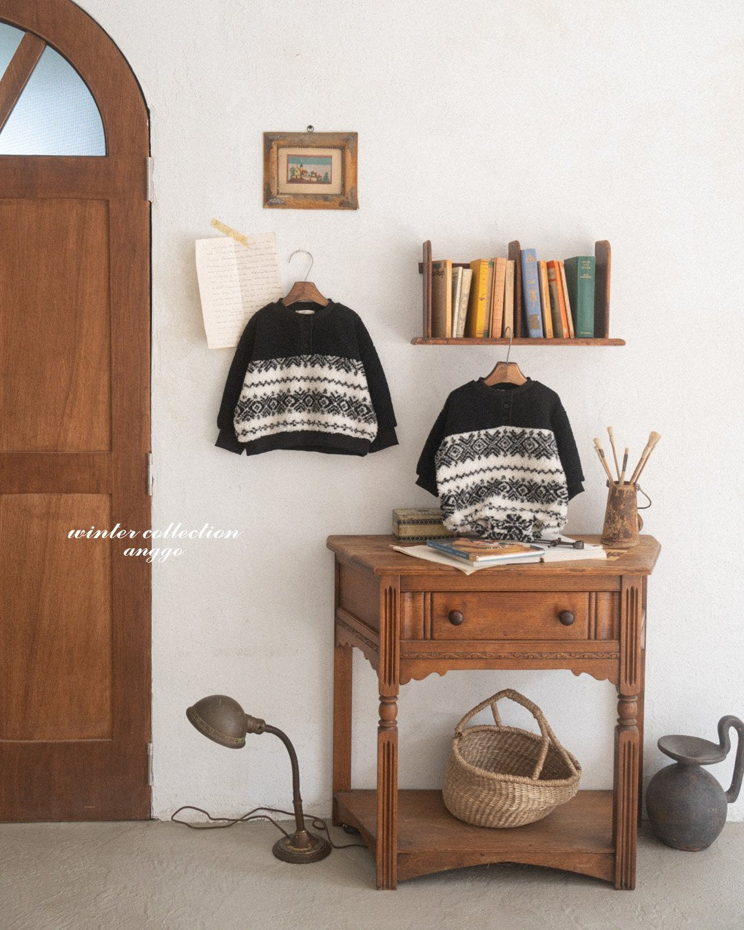 (予約) anggo / Pecan Sweatshirt