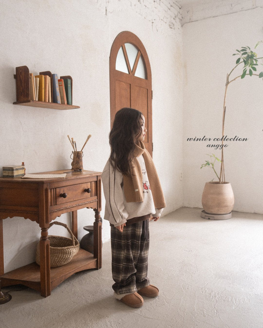 (予約) anggo / Chex pants